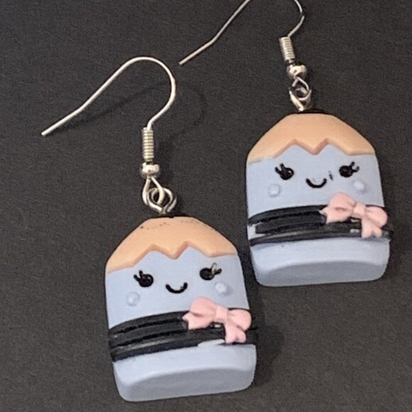Pencil Earring, School Earring, Teacher Earring, Educator Earring, Gift Idea - Picture 1 of 7